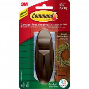 Hak 3M Command Brązowy duży, 1szt